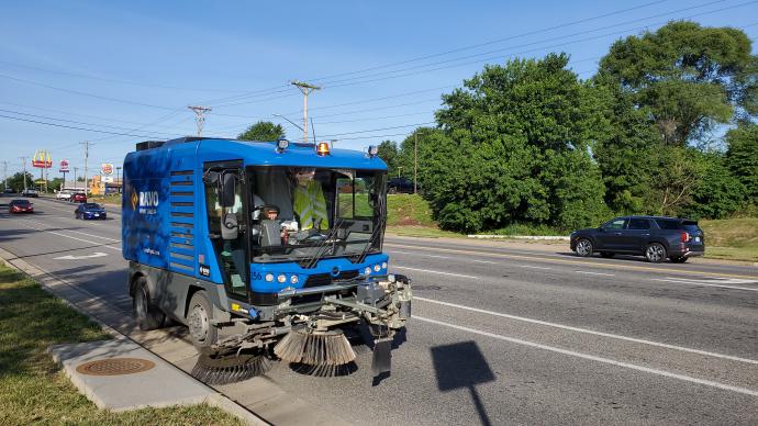 Street Sweeper Truck Photo